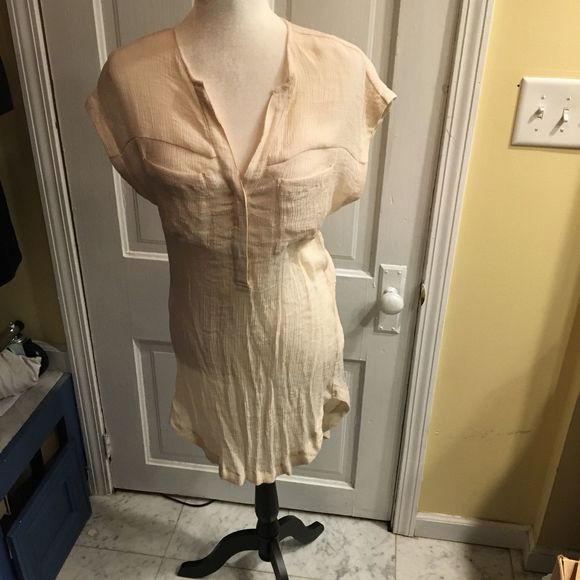 Goregous Bohemian ASTR button up sheer top - Picture 2 of 11